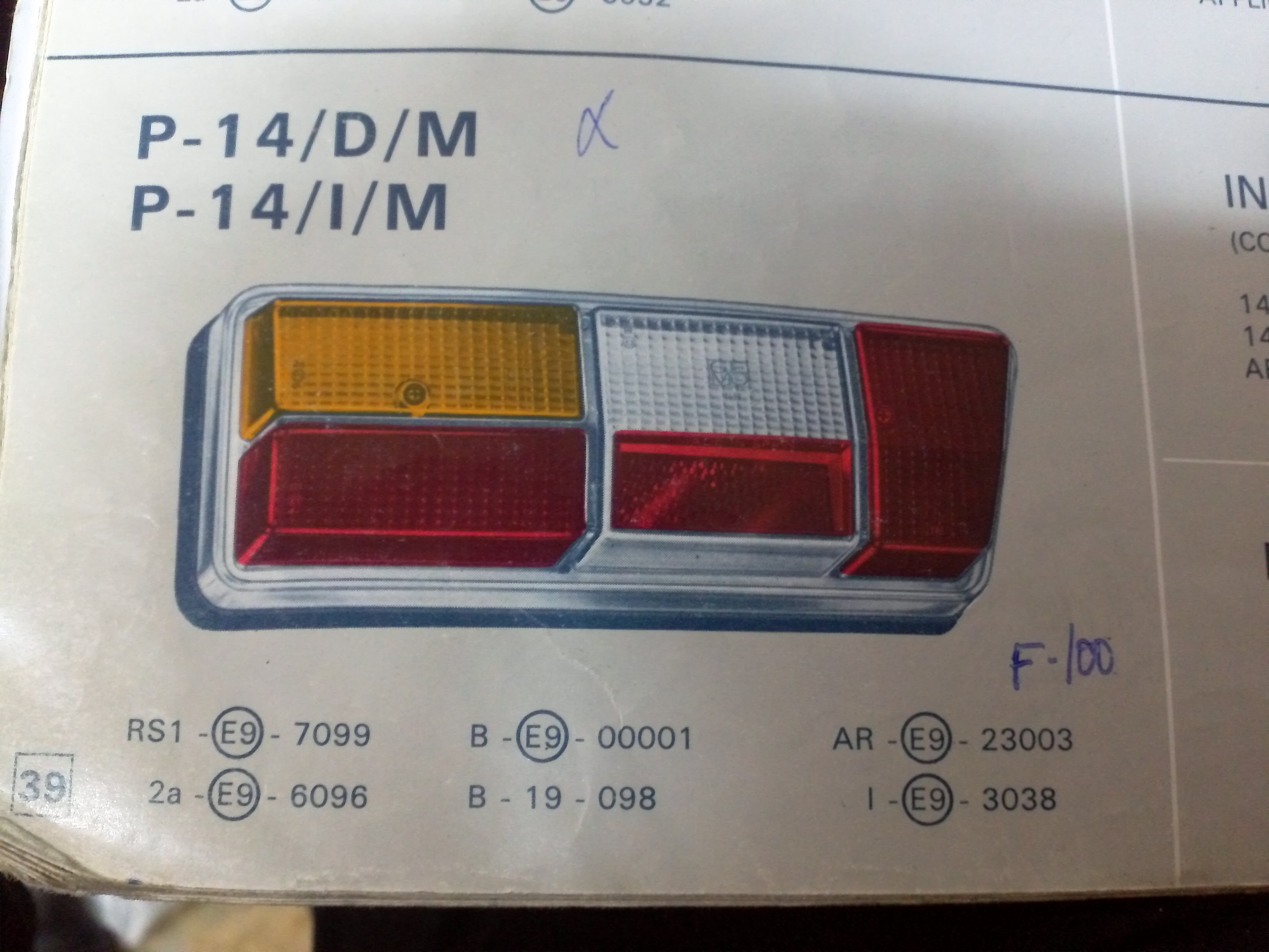 *FINALES PILOTO TALBOT 1100, 1200 PARA FUNCION M/ATRAS 1475 GEMO